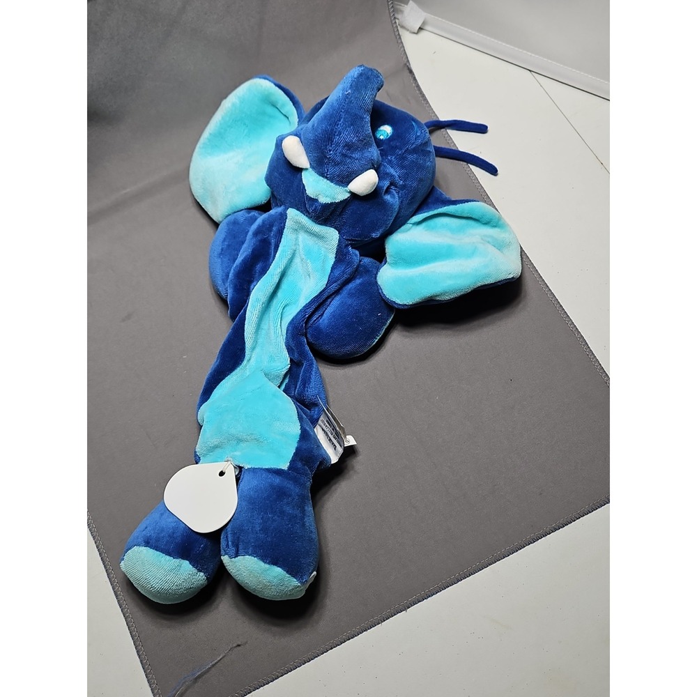 Vintage Plush Dakin Musical Elephant Pull Trunk Twinkle Twinkle Little Star 1990